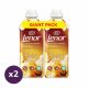 INGYENES SZÁLLÍTÁS - Lenor Vanilla Orchid & Golden Amber duo textilöblítő 4x1,2 liter (192 mosás)