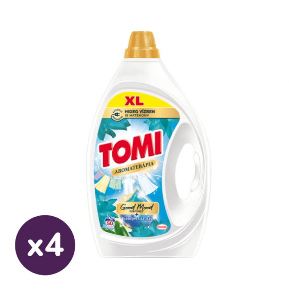 Tomi Aromaterápia Lótusz mosógél 4x2250 ml (200 mosás)