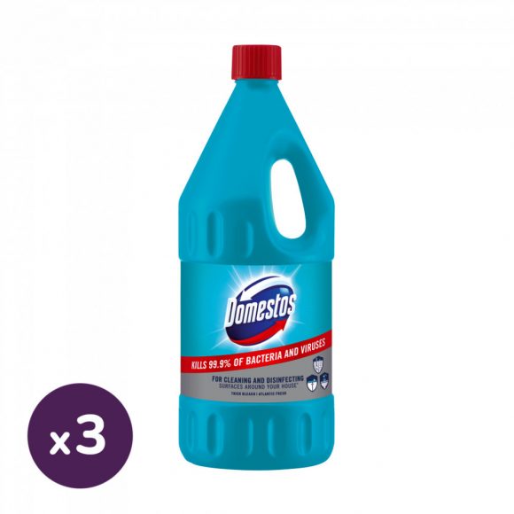 Domestos Extended Power Atlantic fertőtlenítő 3x2 liter