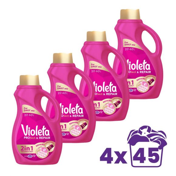 Violeta PROtect repair mosógél károsodott ruhákhoz, 2700 ml (4x45 mosás)