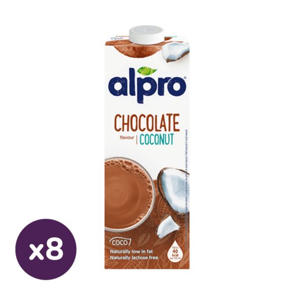 Alpro csokoládéízű kókuszital (8x1 liter)