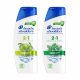 Head & Shoulders sampon csomag (Apple Fresh + Menthol Fresh)