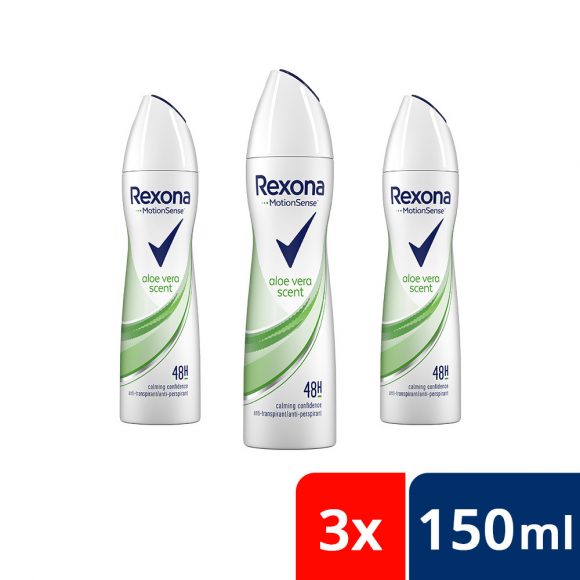 Rexona Women Aloe Vera deo spray (3x150 ml)