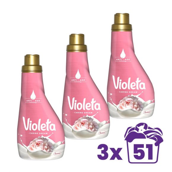 Violeta öblítő koncentrátum mikrokapszulákkal - caring dream (3x1550 ml)