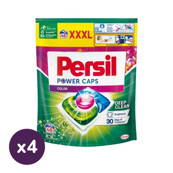 Persil Power Caps Color mosókapszula (4x46 db)