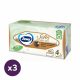 Zewa Softis Natural Soft 4 rétegű dobozos papírzsebkendő (3x80 db)