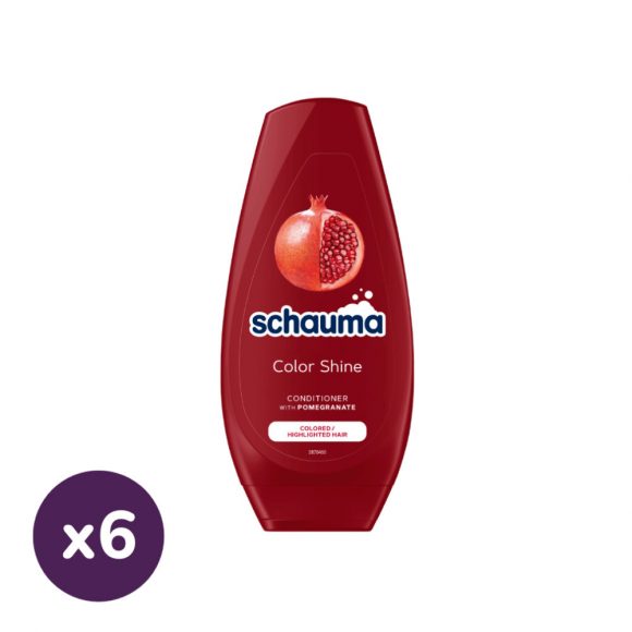 Schauma Fényes haj hajöblítő balzsam (6x250 ml)