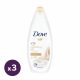 Dove Nourishing Silk krémtusfürdő 3x750 ml