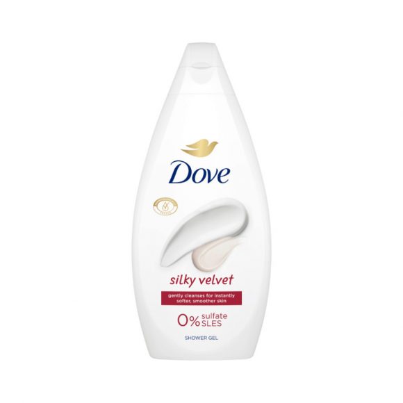 Dove Silky Velvet krémtusfürdő (3x450 ml)