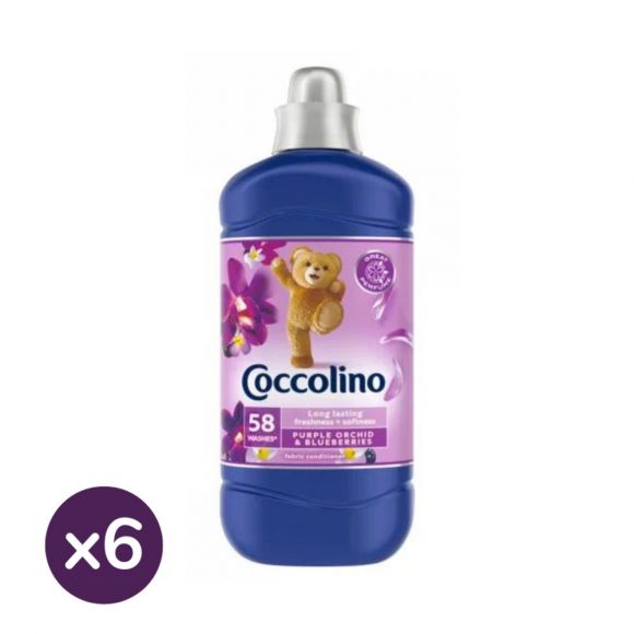 Coccolino Purple Orchid & Blueberries öblítőkoncentrátum (6x1450 ml)