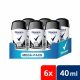 Rexona Invisible Black & White izzadásgátló stift 6x40 ml