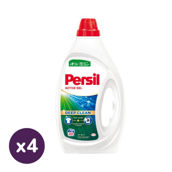 Persil Active Gel folyékony mosószer 4x1485 ml (132 mosás)