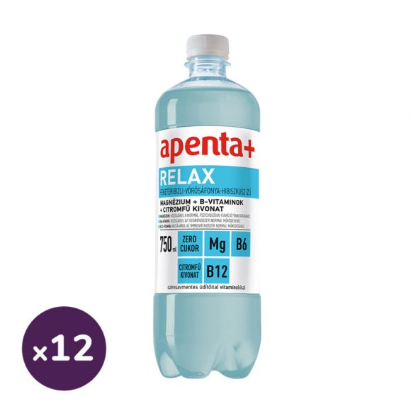 Apenta+ Relax szénsavmentes üdítőital (12x750 ml)