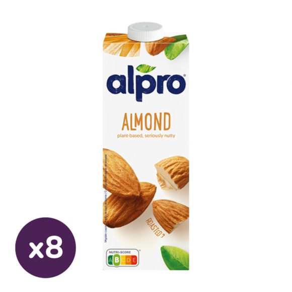 Alpro mandulaital (8x1 liter)