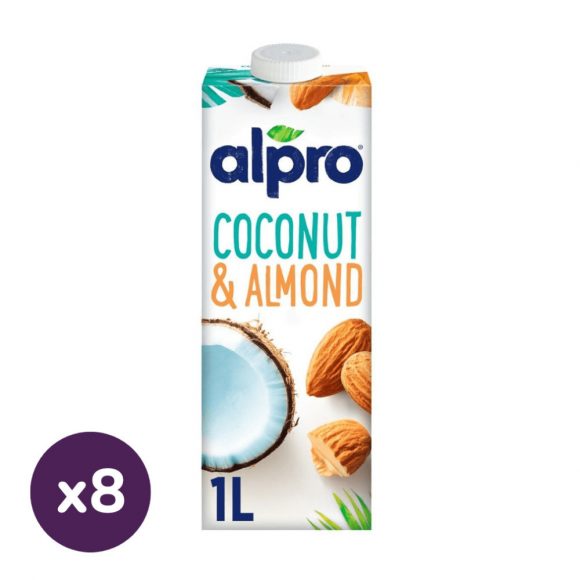 Alpro kókusz-mandulaital (8x1 liter)