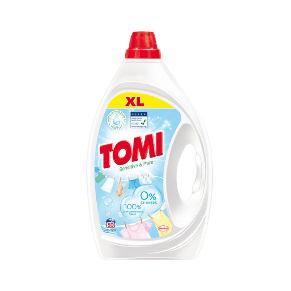 Tomi Sensitive & Pure mosógél 2250 ml (50 mosás)