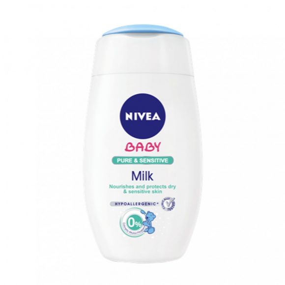 Nivea Baby Pure&Sensitive testápoló tej (200 ml)