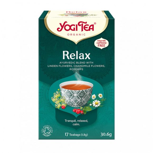 Yogi Tea® Relaxáló bio tea (17 filter)