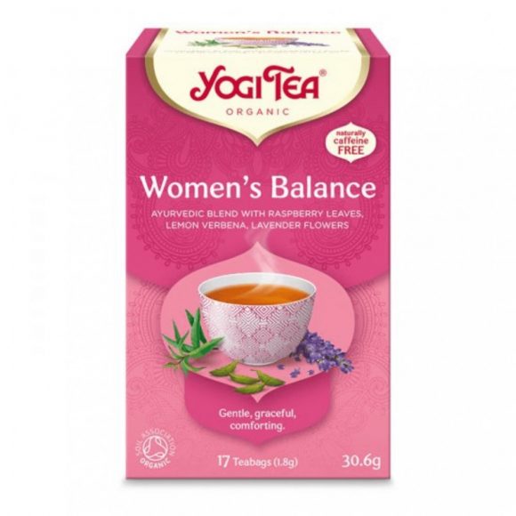 Yogi Tea® Női egyensúly bio tea (17 filter)