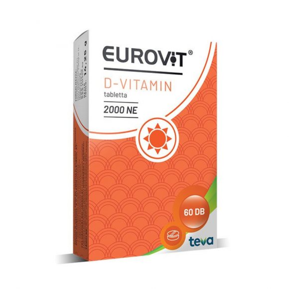 Eurovit 2000NE D-vitamin tabletta (60 db)