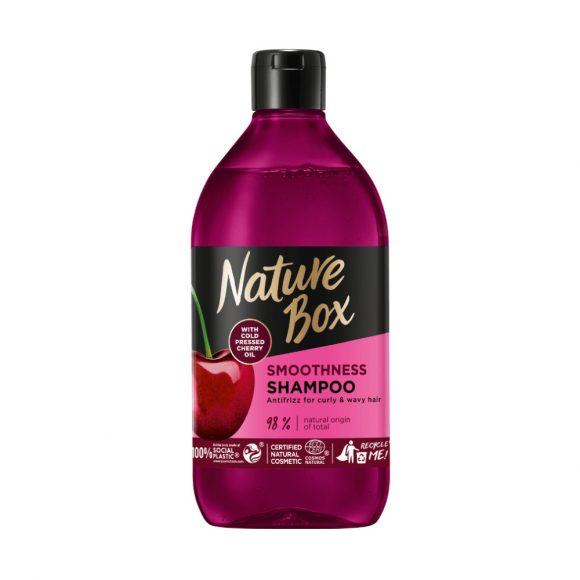 Nature Box Cseresznye sampon a puha hajért (385 ml)
