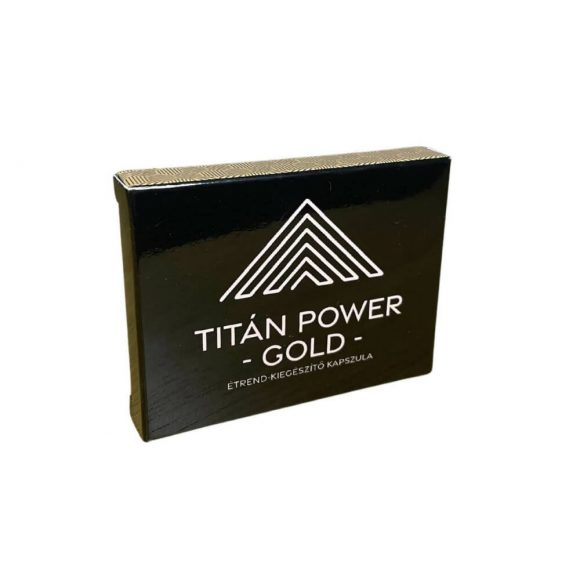 Titán Power Gold étrend-kiegészítő férfiaknak (3 db)