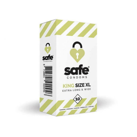 SAFE King Size XL extra nagy óvszer (10 db)