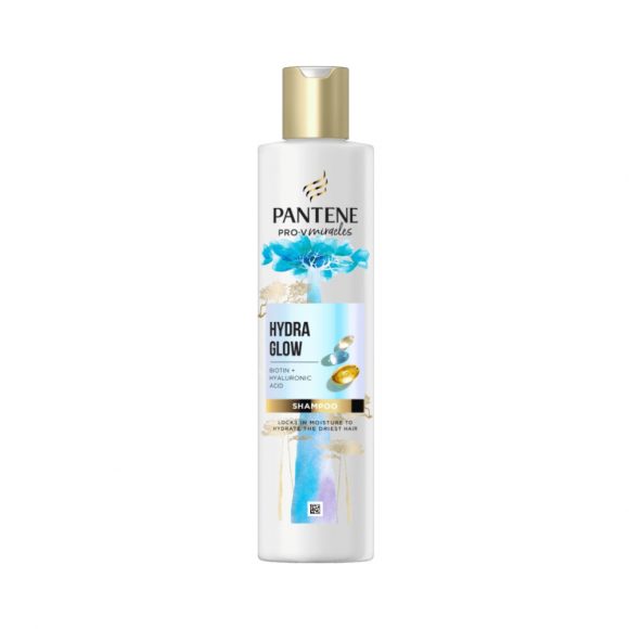 Pantene Hydra Glow intenzív sampon biotinnal száraz, károsodott hajra (250 ml)