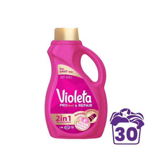 Violeta PROtect repair mosógél károsodott ruhákhoz, 1800 ml (30 mosás)