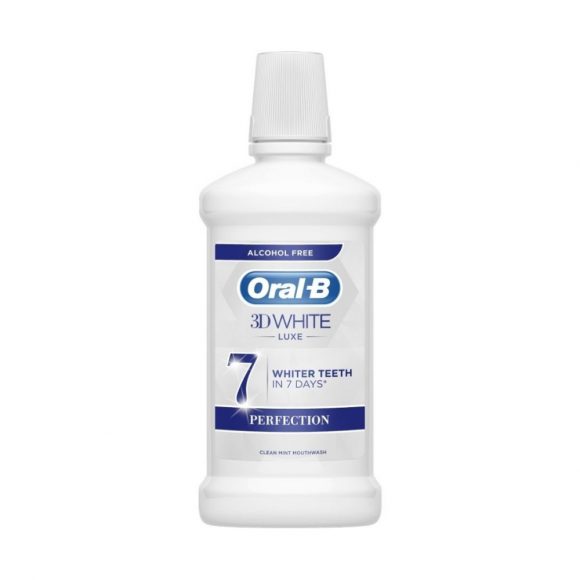 Oral-B 3d white luxe perfection szájvíz (500 ml)