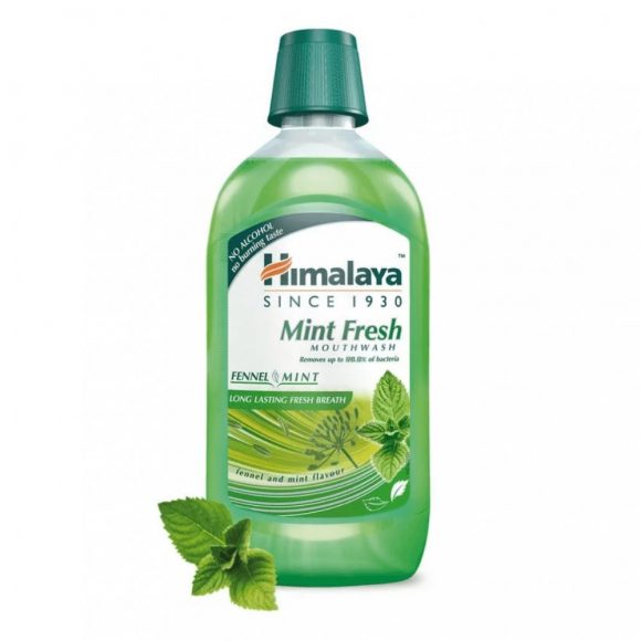Himalaya Mint Fresh gyógynövényes frissítő szájvíz (450 ml)