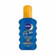 Nivea Sun Kids gyermek napozó spray FF50+ (200 ml)