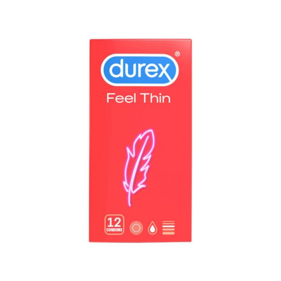 Durex Feel Thin élethű érzés óvszer (12 db)