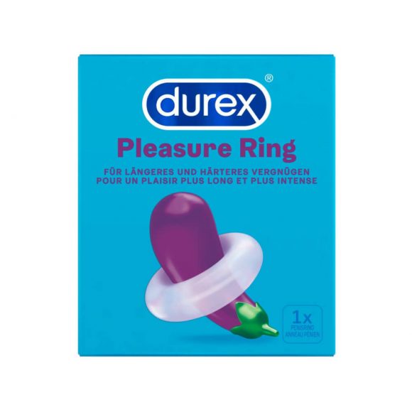 Durex Pleasure Ring péniszgyűrű (áttetsző)