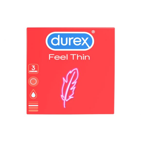 Durex Feel Thin élethű érzés óvszer (3 db)
