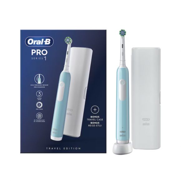 Oral-B Pro Series 1 Elektromos fogkefe tokkal kék