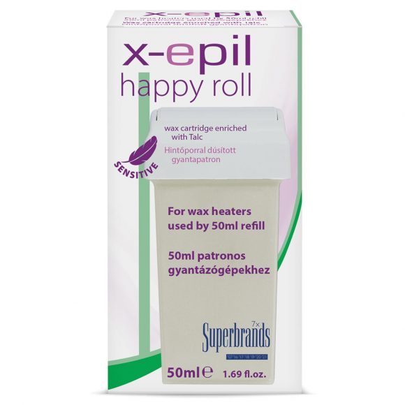 X-Epil Happy Roll Gyantapatron - Hintőporos (50 ml)