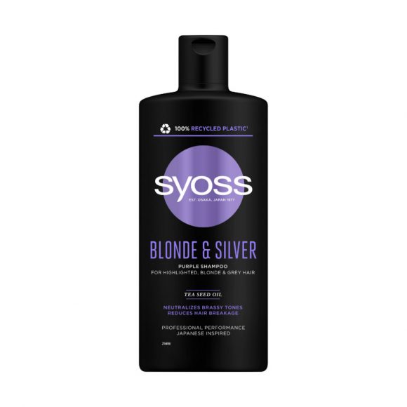 Syoss Blonde&Silver hamvasító sampon (440 ml)