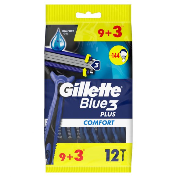 Gillette Blue3 Comfort eldobható borotva (12 db)
