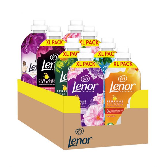 Lenor Parfümelle Mix textilöblítő csomag 8x1,2 liter (384 mosás)