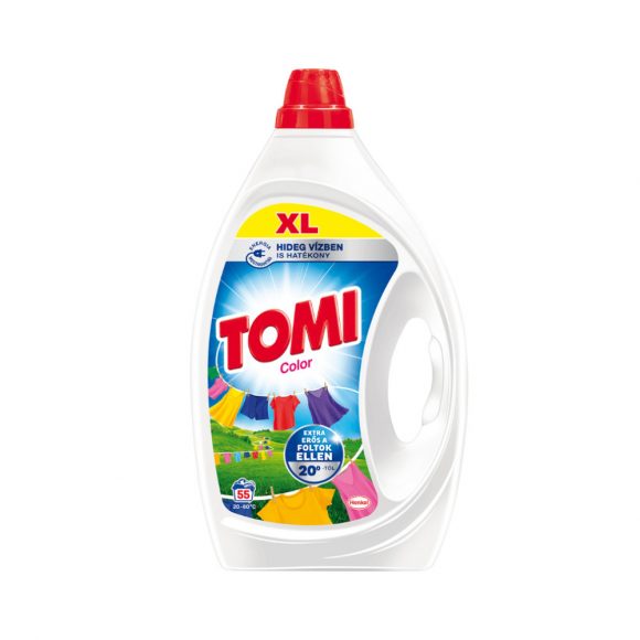 Tomi Color mosógél 2475 ml (55 mosás)